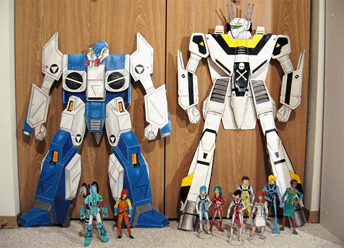 About robotech mecha