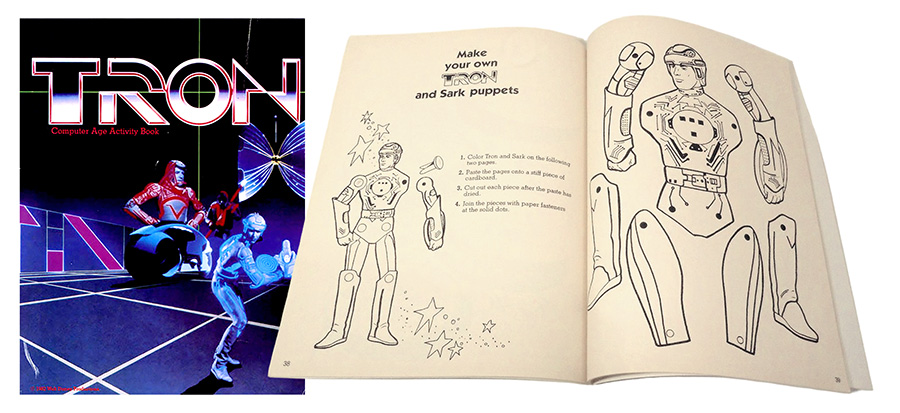 About Tron activivty book