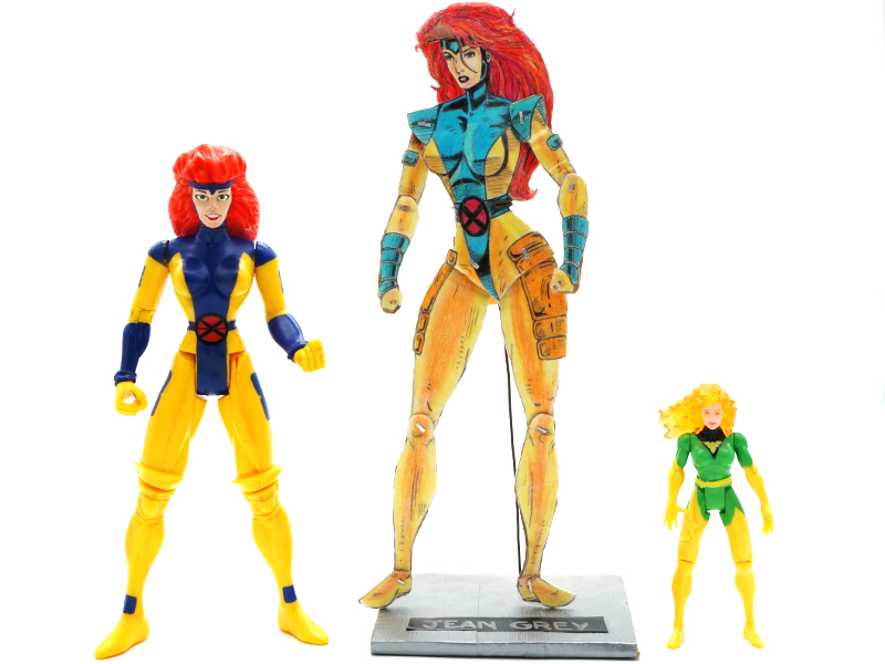 Jean Grey with Toybiz figures 10