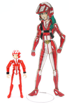 Miriya Sterling with figure