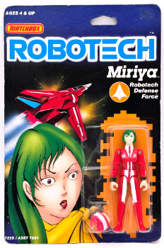Miriya Sterling Matchbox Figure- Robotech - Veritech