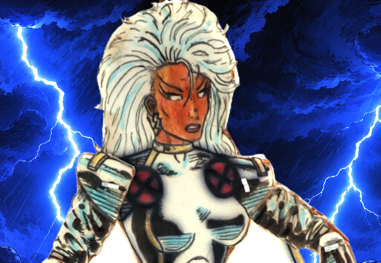 X-Men Storm | Cardboard Action Figure